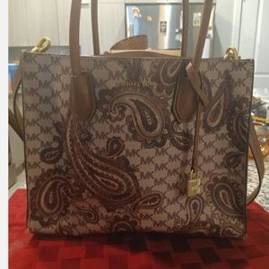 MICHAEL Michael Kors Emry Medium Heritage Paisley Bag